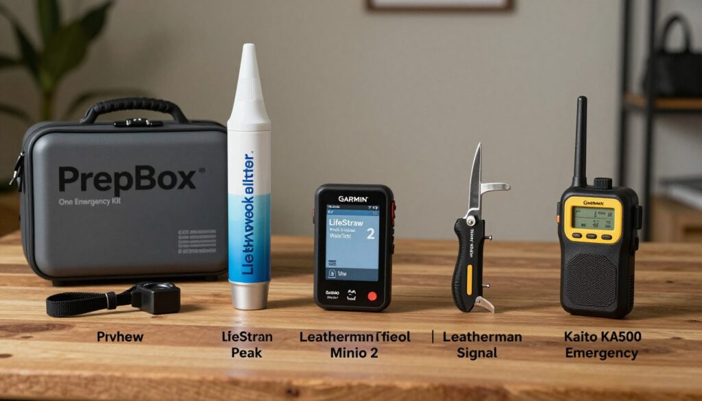 All five best prepping gear 2026 products displayed together for comparison