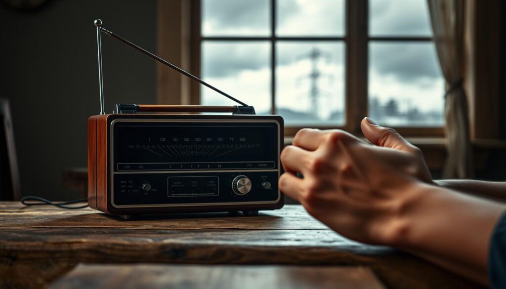 FM-radio håndsving
