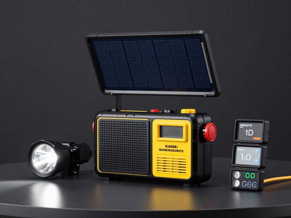 Kaito KA500 Emergency Radio with solar panel and hand crank - best prepping gear 2026 Kaito KA500 Emergency Radio with solar panel and hand crank - best prepping gear 2026