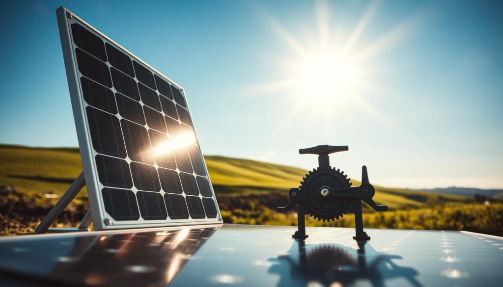 solceller håndsving